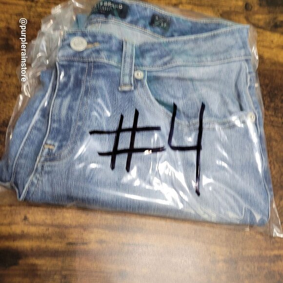 Lucky Brand Jeans 4 Lolita Skinny Crop Low Rise Medium Light Wash Stretch Denim - Picture 12 of 12